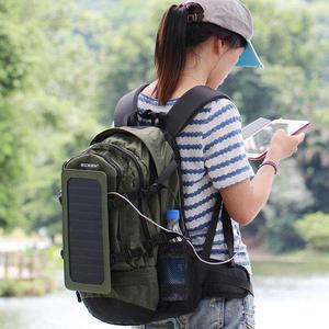 Mochila Inteligente Slocable de 57L con Cargador USB y Panel Solar de 6.5W, Impermeable y Elegante, Venta al Por Mayor de Fábrica BSCI - Product Image 6