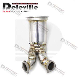 Tubo de <span class=keywords><strong>escape</strong></span> recto OBM para <span class=keywords><strong>Audi</strong></span> <span class=keywords><strong>SQ5</strong></span> 3,0 T 2019-2023, tubo de <span class=keywords><strong>escape</strong></span> de acero inoxidable, sistema de <span class=keywords><strong>escape</strong></span> silenciador - Product Image 6