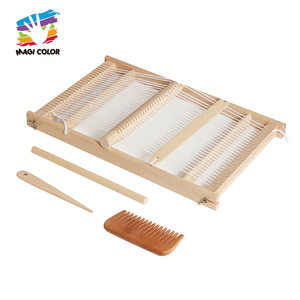 Magicolor Innovative Traditional Chinese Wooden <strong>Weaving</strong> Loom-Educational Handmade Knitting Art <strong>Kit</strong> for Ages 3-10 Yarn - Product Image 2
