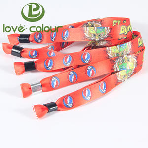 Su ordine di Trasferimento di Calore di Sublimazione di Stampa del Poliestere Attività Wristband Tessuto per il Parco Biglietti - Product Image 6