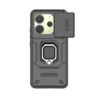 Support de bague antichoc caméra bouclier lentille poussoir fenêtre protecteur PC coque de téléphone pour Redmi Note 14 Pro Poco F7 pour Xiaomi 14 Ultra
