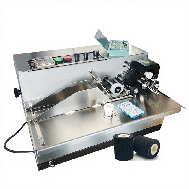 MY-380 Automatic Plastic Bags Pouch Batch Number Continuous Date Coder Solid Ink Date Coding Machine