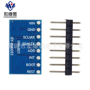 Módulo de Sensor de Nueve Ejes Hongwei Micro GY-BNO055 9DOF, Acelerómetro, Giroscopio, Campo Magnético, Atitud AHRS - Product Image 4