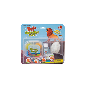 DIY Soft and Non Sticky <b>Slime</b> Animals Themed Crunch Putty Lion Multiple Shape Play Time Card Packaging Novelty <b>Toys</b> - Product Image 1