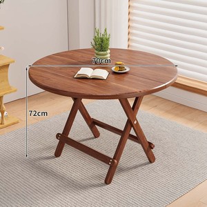 <span class=keywords><strong>Table</strong></span> à manger pliante en bois tendance, utilisation domestique, petit appartement, portable en extérieur, simple, <span class=keywords><strong>table</strong></span> carrée - Product Image 4