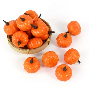 Décorations d'automne, d'Halloween et de Noël : mini citrouilles artificielles en mousse pour la décoration de la maison et des fêtes d'automne - Respectueuses de l'environnement - Product Image 6