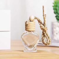 KYLIA 9ML Aroma Diffuseur Voiture Parfum Pendentif désodorisant Vide Parfum Bouteille En Verre Suspendu Voiture Diffuseur Bouteille