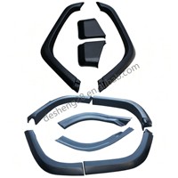 8 pièces Élargisseurs d'ailes style OE pour Toyota Land Cruiser 70 LC70 LC76 LFJ70 FJ76 HZ 2024+ SUV Avant Arrière Peignables