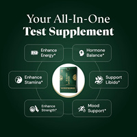 Suplemento Herbal para Mejorar la Vitalidad Masculina, la Calidad del Esperma, el Aumento del Conteo de Esperma, la Resistencia y el Rendimiento
