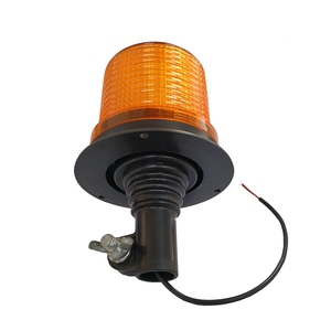 Linh hoạt <span class=keywords><strong>Led</strong></span> hổ phách màu đỏ nhấp nháy đèn hiệu cảnh báo khẩn cấp xoay ánh sáng <span class=keywords><strong>Pipe</strong></span> Mount tín hiệu an toàn đèn cho xe tải - Product Image 2
