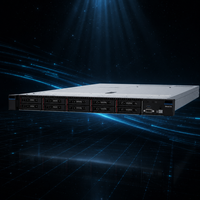 Serveur en rack SR630 V3 1U, double processeur Xeon 4e génération, DDR5-4800, PCIe 5.0, virtualisation, testé en entreprise