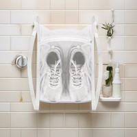 Logo personnalisé Fermeture Éclair Lavable Paresseux Machine À Laver Maille Sèche-Linge Lavage De Chaussures Sûr Sac De Nettoyage Filet