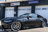 Jantes de voiture pour BMW M3 M4 G80 Porsche 911 Audi 5x114.3 5x112 5Y à rayons profonds concaves