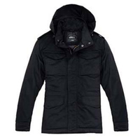 Jaket Blazer Pria Fashion Katun Tebal Berkualitas Tinggi Desain Multi Kantong OEM Kustom
