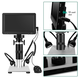 Màn hình LCD 7inch Kính hiển vi kỹ thuật số 1200x <span class=keywords><strong>2.4G</strong></span> điều khiển từ xa không dây để kiểm tra công nghiệp - Product Image 6