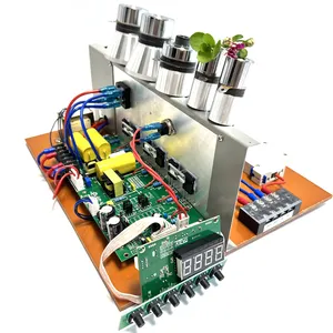 Placa de circuito ultrassônica digital, 28khz 1200w gerador de limpeza ultrassônica pcb para limpeza industrial ultrassônica