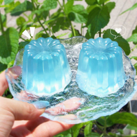 Jouet sensoriel anti-stress portable en silicone ultra-doux en forme de mini cube de tofu pour adultes