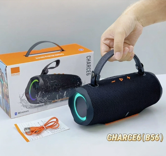 CHARGE6 Passau Portable for Speakers Loud 40W Peak Stereo Sound Passive Radiators-Deep Bass All Day Playtime Adjustable Speaker · image 5