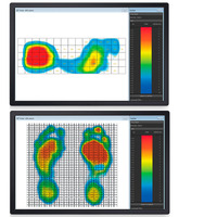 Sensor de Presión de Película Delgada para Pies, Sensor FSR de Matriz Flexible para Detección Dinámica de Distribución de Presión en los Pies