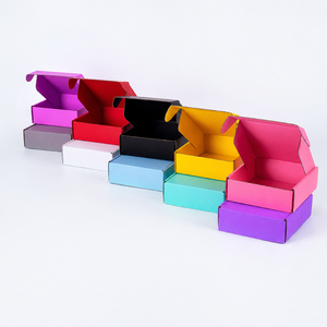 Custom Colorful Shipping Mailer <b>Box</b> Cardboard Folding Packaging <b>Box</b> for E-commerce <b>Gift</b> Delivery Packaging - Product Image 4