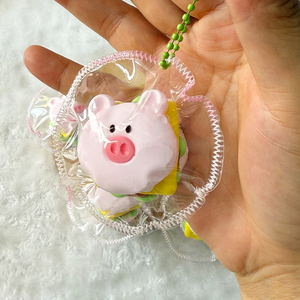 ของเล่นบีบซิลิโคนรูปสัตว์ สำหรับเด็ก บรรเทาความเครียด เป็นมิตรกับสิ่งแวดล้อม นุ่มนิ่ม รูปหมู สำหรับเด็กอายุ 5 ปีขึ้นไป - Product Image 4