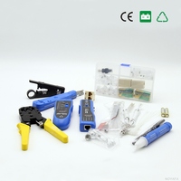 Professionnel LAN Testeur De Câble Fil Tracker Testeur De Tension Électrique Câblage Décapage Trousse NF-1501