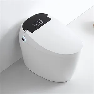 Bathroom Wc Toilet Best Quality Elongated Home Hotel Restaurant Japanese Siphonic Wc Bathroom Western Intelligent Sanitary Ware Smart Toilet