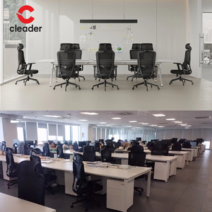 Chaise de bureau ergonomique en maille avec dossier relevable, design moderne, avec appui-tête réglable, sensation de confort assise, chaise de bureau ergonomique - Product Image 2