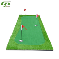 Mini-golf portable d'extérieur en gazon artificiel et caoutchouc pour l'entraînement au golf en arrière-cour, fabriqué par GP OEM ODM Factory