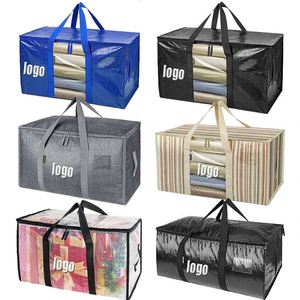 Bolsas de Embalaje Resistentes, Tejidas en PE, Gruesas, a Prueba de Humedad, de Gran Capacidad, para Almacenamiento de Ropa, Bolsas de Almacenamiento Organizadoras - Product Image 2