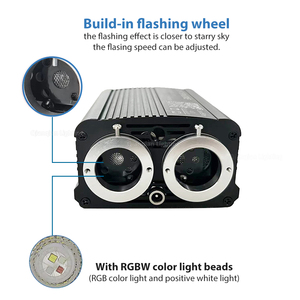 Kit de Luces LED RGBW para Decoración Interior de Automóviles, 32W, PMMA Óptico, IP33, Control Remoto, Sonido, APP, 6.5 pies, 0.75mm, Efecto Estrella - Product Image 2