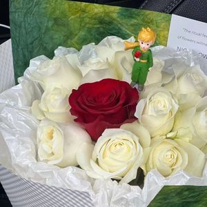 Carta per Confezioni Floreali del <span class=keywords><strong>Piccolo</strong></span> <span class=keywords><strong>Principe</strong></span>, Materiale per Bouquet di Rose, Carta Artigianale Fai-da-Te per Confezioni Floreali, Carta Kraft Artistica - Product Image 2