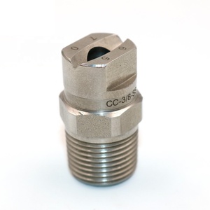 11001/11002 1/8 "1/4" SS304 veejet vòi phun phẳng Fan phun bụi loại bỏ vòi phun - Product Image 6