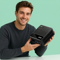 Nuevo Mini PC para Juegos AMD Ryzen 7 8845HS, SSD, 8 Núcleos, 16 Subprocesos, GPU Radeon 780M, DDR5, USB4, OCuLink, LAN Dual de 2.5G, 4K, Escritorio