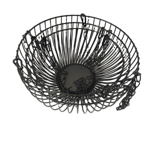 10% de desconto! Cesta de frutas multifuncional, suspensa redonda moderna de 3 tier de fio de <span class=keywords><strong>metal</strong></span>