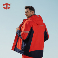 Veste d'extérieur pour homme JAIDE, tendance, imperméable, respirante, légère et portable pour les travaux de construction en hiver