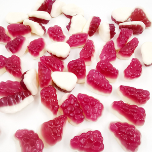 Bonbons gommeux Vente en gros Bonbons mous gommeux personnalisés en forme de <span class=keywords><strong>fruit</strong></span> Bonbons à la gelée aigre - Product Image 3
