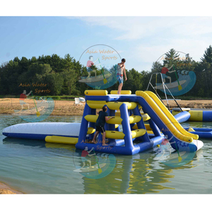 Equipo <span class=keywords><strong>de</strong></span> parque acuático inflable para niños y adultos, <span class=keywords><strong>torre</strong></span> <span class=keywords><strong>de</strong></span> escalada <span class=keywords><strong>de</strong></span> agua inflable con Blob para lago o <span class=keywords><strong>mar</strong></span> - Product Image 1