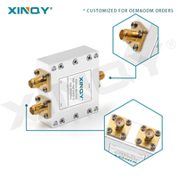 Répartiteur de puissance XINQY 800-3000 MHz, diviseur de puissance 2 voies 50 ohms, test satellite GPS/GNSS, combinateur RF 0,8-3 GHz