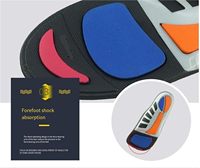 Nouvelle Arrivée DAMEI Vktry Semelles Sport Confortables et Respirantes avec Soutien Orthopédique de la Voûte Plantaire en EVA Modèle DMIN-051 pour Chaussures