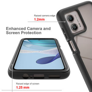 Nueva funda de teléfono con protección lateral doble para <span class=keywords><strong>Motorola</strong></span> G14 con funda protectora de pantalla PET para <span class=keywords><strong>Motorola</strong></span> G14 G54 G84 G13 G53 - Product Image 2