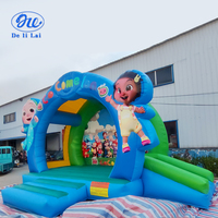 Château gonflable pour enfants, toboggan gonflable pour la maison, trampoline, château de noix de coco, loisirs et divertissements intérieurs et extérieurs