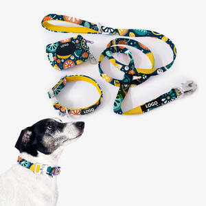 Conjunto de <span class=keywords><strong>Collar</strong></span> y Correa Táctica para Perro con Diseño Personalizado, <span class=keywords><strong>Collar</strong></span> Acolchado Suave de <span class=keywords><strong>2cm</strong></span>, 4cm y 5cm de Ancho para el Entrenamiento de Perros - Product Image 2