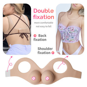 Pechos falsos realistas, mono de silicona con forma de pecho, placa para DragQueen Shemale Travesti, travesti, transgénero, agrandar el <span class=keywords><strong>busto</strong></span> - Product Image 5