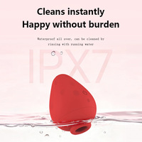 Vibrateur à succion clitoridienne en silicone de qualité médicale personnalisé, étanche, rechargeable par USB, pour femmes, utilisation en salle de bain
