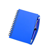 Carnet à spirale personnalisé avec logo, format de poche, avec stylo inclus, bloc-notes promotionnel, cadeau publicitaire, papeterie imprimée