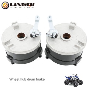Moyeu de roue moto <span class=keywords><strong>frein</strong></span> à <span class=keywords><strong>tambour</strong></span> 50 avant <span class=keywords><strong>arrière</strong></span> couverture Pad chaussure pédale bloc plaquettes pour ATV Pit Dirt Bike - Product Image 5