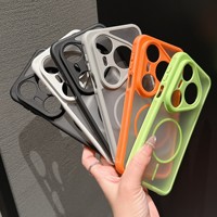 Coque de téléphone givrée originale pour Huawei Pura 90 Pro Max Mate 80 70, avec maille respirante, dissipation thermique, charge sans fil, couverture magnétique