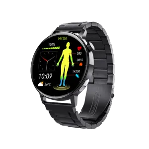 Conjunto de relógios inteligentes de alta qualidade com frequência cardíaca, conjunto de pulseira executiva, cartão SIM 4G Android e câmera, de titânio, 2023