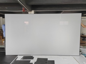 Nouvel arrivage de tissu tissé Wupro 90-230 pouces ALR 4K écran acoustiquement transparent écran de projection UST à cadre fixe mural - Product Image 4